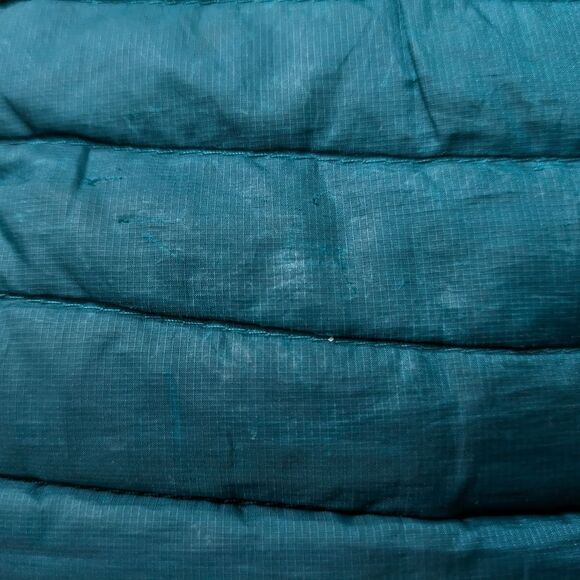 Eddie Bauer Stormdown 800 Puffer Jacket, Teal, Green Blue, Womens Small - Picture 4 of 14